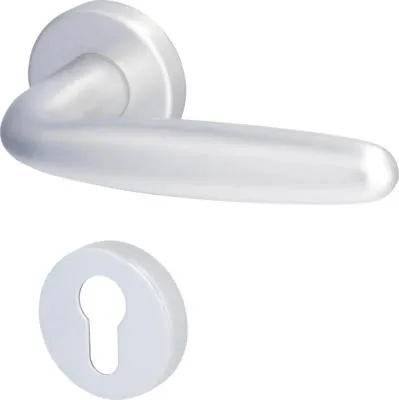 Produktbild von Rosettengarnitur PZ (72 mm) Ray II alu F1, 2 Drücker