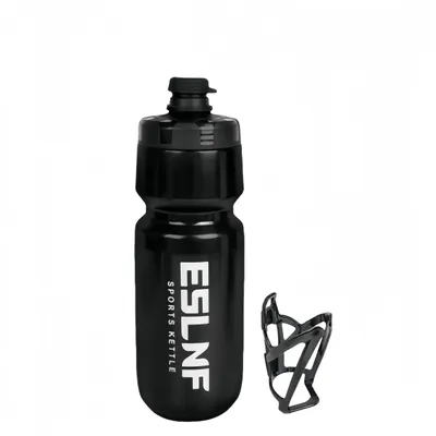 Produktbild von Kapler Trinkflasche Fahrrad – 750ml Sportflasche aus BPA-freiem Material, schneller Trinkventil & Klick-System – Passt für alle Fahrradhalter