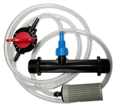 Immagine prodotto di Kit per l'iniezione di fertilizzanti per un'irrigazione efficiente, dotato di valvola di controllo