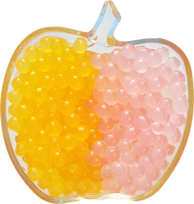 Produktbild von Bubble Tea Popping Boba Mix - 3 x 600g Pfirsich+Grünapfel+Heidelbeer Boba Fruchtperlen - Natur&Glutenfrei Boba Perlen - Aktion: 1 Gratis 600g Packung