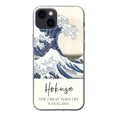 Produktbild von MuchoWow® Handyhülle Schutzhülle Hülle für iPhone 13 Die große Welle von Kanagawa - Katsushika Hokusai Silikon Softcase Handy Hülle - Karteninhaber