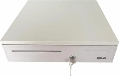 Obrázek produktu pro iggual IRON-50W, Ruční a automatická zásuvka na peníze, Bílá, DC, 12 V, 405 mm, 420 mm