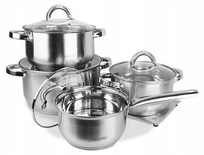 Zdjęcie produktu dla mellerware Zestaw garnkow 10 el. MR-2020-10 MAESTRO