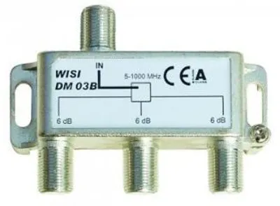Zdjęcie produktu dla Wisi DM 03 B, 3 wyjś., 78 mm, 28 mm, 50 mm, 400 mm, 150 mm
