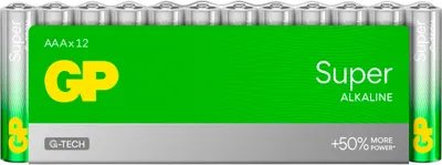 Productafbeelding van GP 03024AETA-S12 12 GP Batterien SUPER Micro AAA 1,5 V