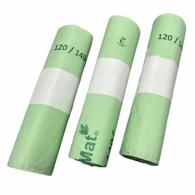 Produktbild von 20x BIOMAT kompostierbare Bioabfallbeutel 120L / 140L 88x130cm