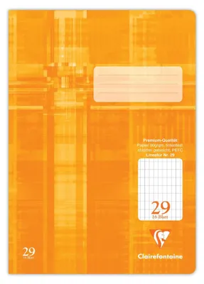 Produktbild von Clairefontaine Schulheft Premium DIN A4 Lineatur 29 16 Blatt