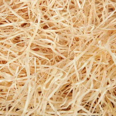 Immagine prodotto di Lana di legno 2 kg – materiale di riempimento naturale per imballaggi, decorazioni e lavoretti manuali, per regali, spedizioni e giardinaggio