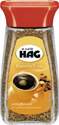 Produktbild von Kaffee HAG Klassisch Mild Entkoffeiniert (100 g )