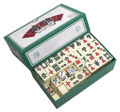 Obrázek produktu pro Omgoods - Přenosná mini sada mahjong pro cestování
