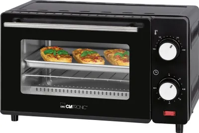 Produktbild von Clatronic Minibackofen | 8 Liter Backraum | Ober- und Unterhitze | 60 Minuten-Timer mit Endsignal | MB 3746