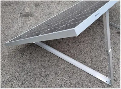 Produktbild von PV Modulträger Halterung Solarständer Solarmodul Aufständerung Aluminium