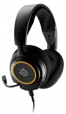 Produktbild von Steelseries Arctis Nova 3 Gaming-Kopfhörer USB RGB mit Mikrofon, Schwarz