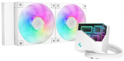 Obrázok produktu pre Deepcool LT240 WHITE ARGB LIQUID REF HEATSINK