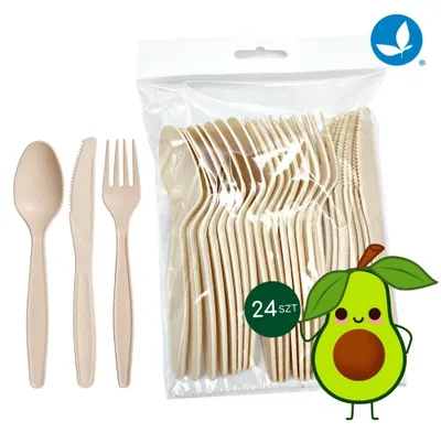 Obrázok produktu pre Súprava príborov s kôstkami avokáda N+W+Ł 3 x 8 kusov.