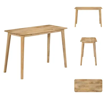 Immagine prodotto di vidaXL Tavolo da pranzo 112x52x76 cm in legno massiccio di mango - Tavoli da pranzo