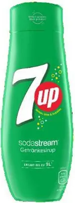 Image de Concentré Sodastream 7up Boisson Gazeuse Rafraîchissante Citron-citron Vert - Sodastream