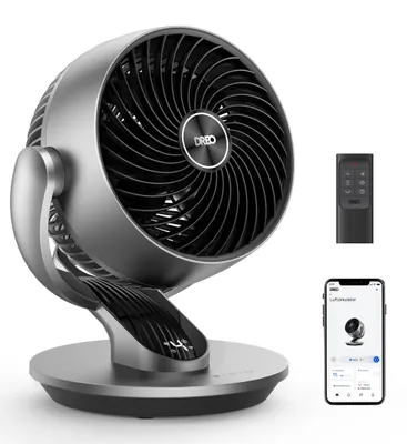Produktbild von Dreo 28dB Leiser Smart Tischventilator mit Fernbedienung 4-Stufen 12H Timer