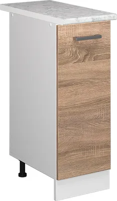 Image de Meuble de cuisine Vicco R-Line Sonoma 30cm , PT Marbre, Model 37772