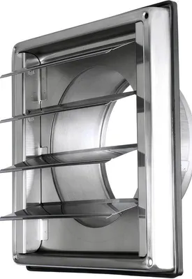 Productafbeelding van Ventilatie Rooster 2-in-1 - Ø125 mm met Automatische Controleklep