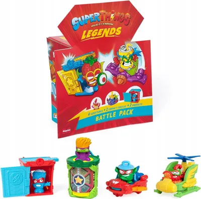 Obrázek produktu pro SUPER THINGS Legends Battle Pack – figurky s vozidly BATTLE PACK