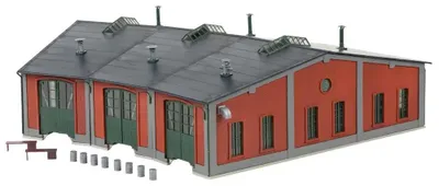 Produktbild von Märklin H0 Bausatz Lokomotivschuppen