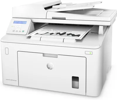 Produktbild von HP LaserJet Pro MFP M227sdn, Schwarzweiß, Drucker für Kleine & mittelständische Unternehmen, Drucken/Kopieren/Scannen, Laser, Monodruck, 1200 x 1200 DPI, A4, Direktdruck, Weiß