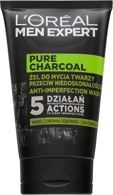 Obrázek produktu pro L´Oréal Paris Men Expert Pure Charcoal Anti-Imperfection Wash 100 ml