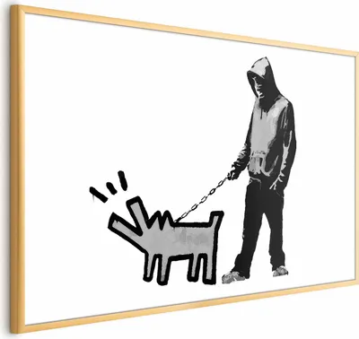 Produktbild von Posterpapier Poster - Dog Art 90x60 cm Streetart h-C-0148-ao-a