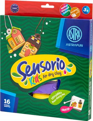Image de Sensorio Kids Light Plasticine - 16 couleurs 6998