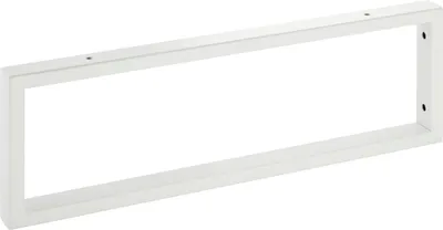 Produktbild von 1 Stück Waschtischkonsole WK500 500 x 150 mm Stahl Weiß matt