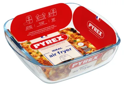 Immagine prodotto di PYREX Casseruola Preware, vetro, 25x22 cm, 2,2 l, AIR FRYER, vetro borosilicato