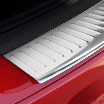 Image de OMAC Protection du seuil de chargement pour BMW Série 3 F31 2012-2019 Protection du pare-chocs en acier inoxydable chromé