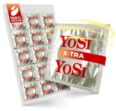 Produktbild von YOSI Markenkondome „X-TRA“ - 200 Stück (4 x 50 Stück)