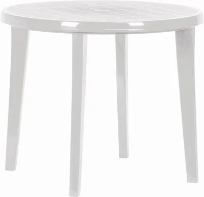 Produktbild von CURVER LISA Gartentisch 90 x 73 cm, Farbe:White