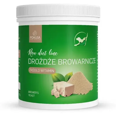 Imagen del producto de POKUSA RawDietLine - Levadura de cerveza, suplemento alimenticio para perros y gatos - 250g