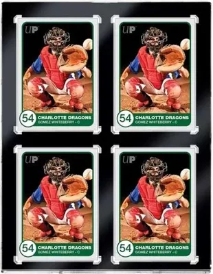 Image de Ultra Pro - Poche magnétique ONE-TOUCH UV à bordure noire pour 4 cartes (130PT)
