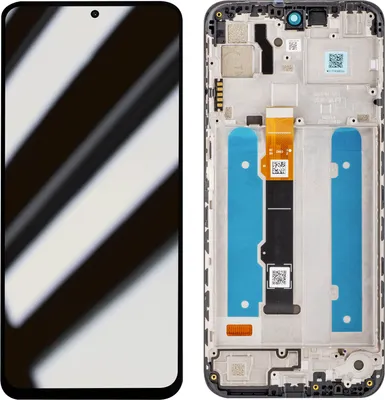 Image de Motorola, écran LCD + écran tactile (avec boîtier) Motorola G41, gris clair