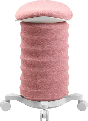 Produktbild von Topstar Sitness 4D mit Rollen rose/papyrus ergonomischer Sitzhocker, Aktivhocker gegen Rückenschmerzen