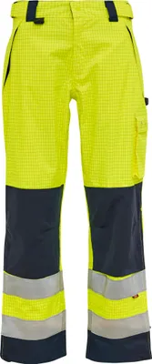 Produktbild von ELKA Securetech Multinorm Arbeit Regenhose mit Reflexschutz Warngelb 4XL