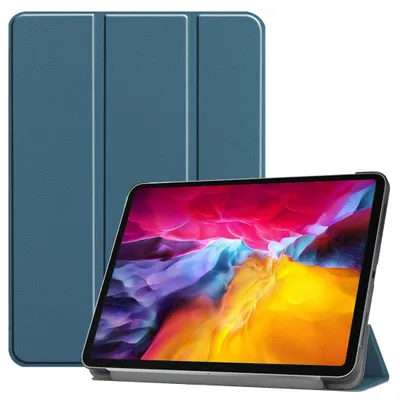 Produktbild von imoshion Trifold Klapphülle iPad Pro 11 (2022 / 2021 / 2020 / 2018) - Dunkelgrün