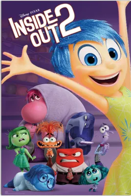 Produktbild von Erik Editores Disney Pixar Inside Out 2 Plakat Mehrfarbig Mehrfarbig One Size