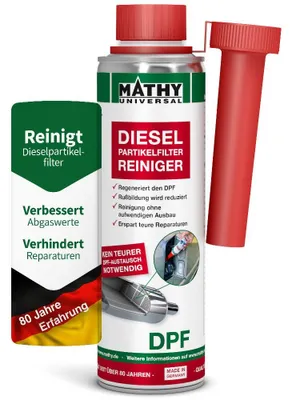 Produktbild von MATHY-DPF Dieselpartikelfilter-Reiniger 300 ml - Diesel-Additiv für DPF & Abgassystem
