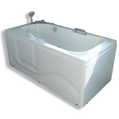 Produktbild von Whirlpoolwanne mit linker Tür 153 x 76 cm – Dolly