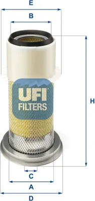Produktbild von Luftfilter UFI 27.078.00
