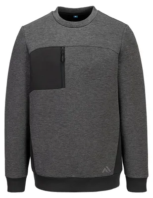 Produktbild von Portwest KX3 Tech Sweatshirt Metalgrau XXL