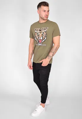 Produktbild von Top Gun T-Shirt TG20213017 Herren oliv M