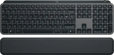 Immagine prodotto di Logitech MX Keys S - Dimensioni complete (100%) - RF wireless + Bluetooth - Interruttore a forbice - AZERTY - LED - Grafite
