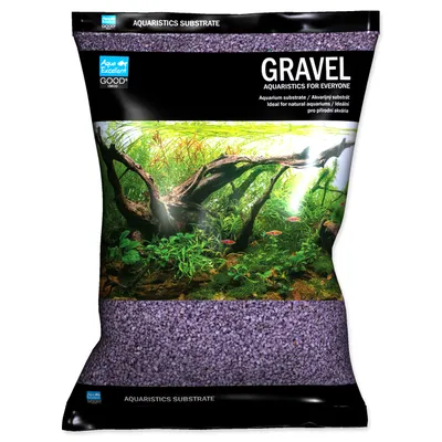 Zdjęcie produktu dla Piasek AQUA EXCELLENT 1,6-2,2 mm jasnofioletowy 3 kg