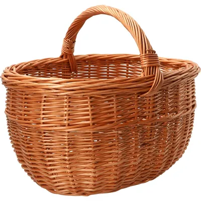 Zdjęcie produktu dla Koszyk wiklinowy, ręcznie pleciony.